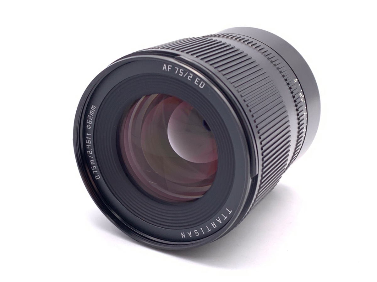 中古：A(美品)】銘匠光学 TTArtisan AF 75mm f/2 ニコンZ用 ブラック