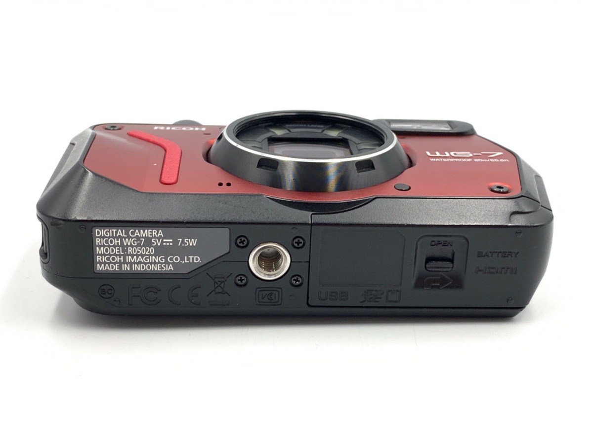 中古】リコー WG-7 レッド｜｜カメラのキタムラネットショップ