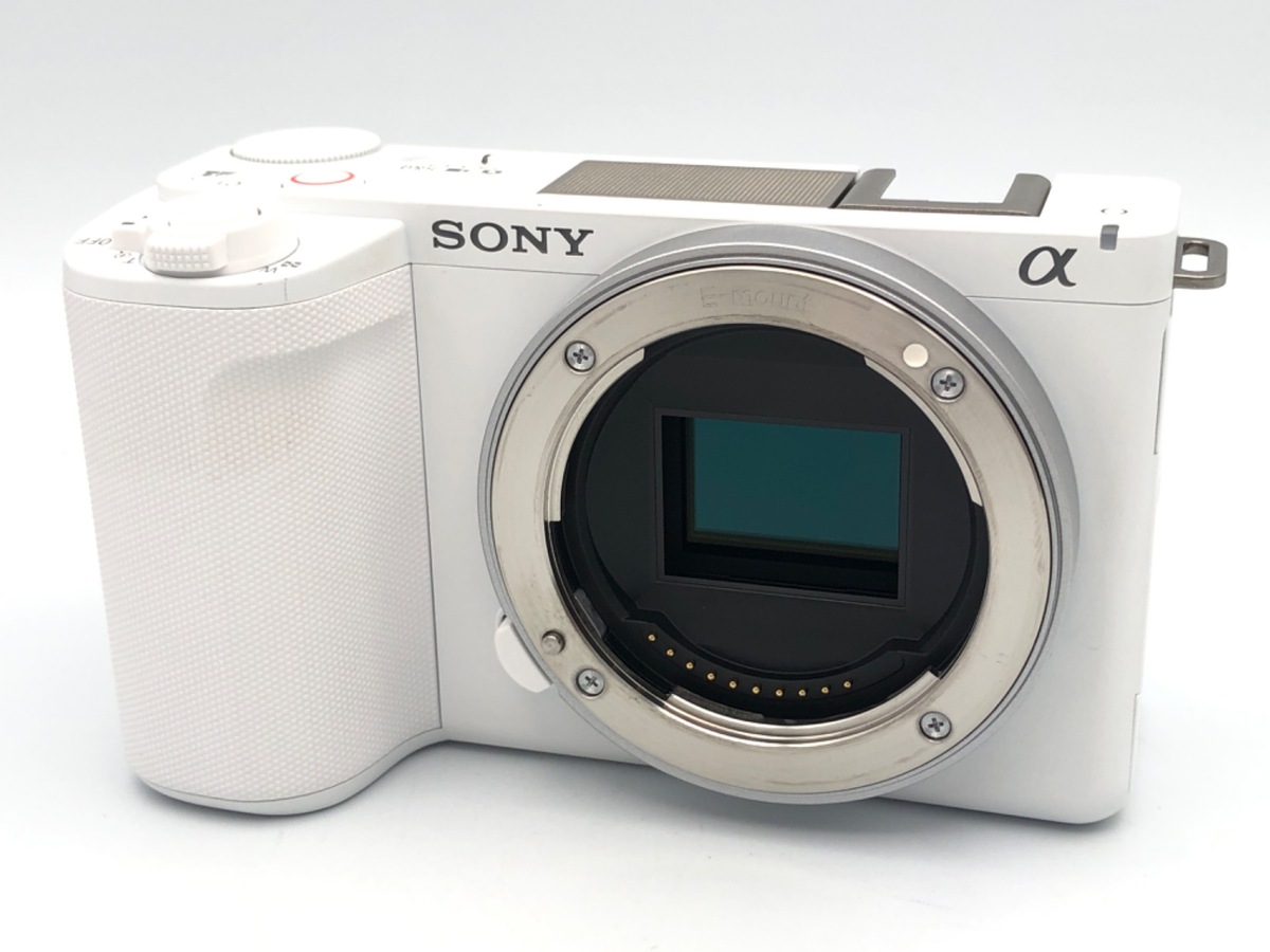 中古】ソニー VLOGCAM ZV-E10 II ボディ ホワイト [ZV-E10M2 W] 在庫 