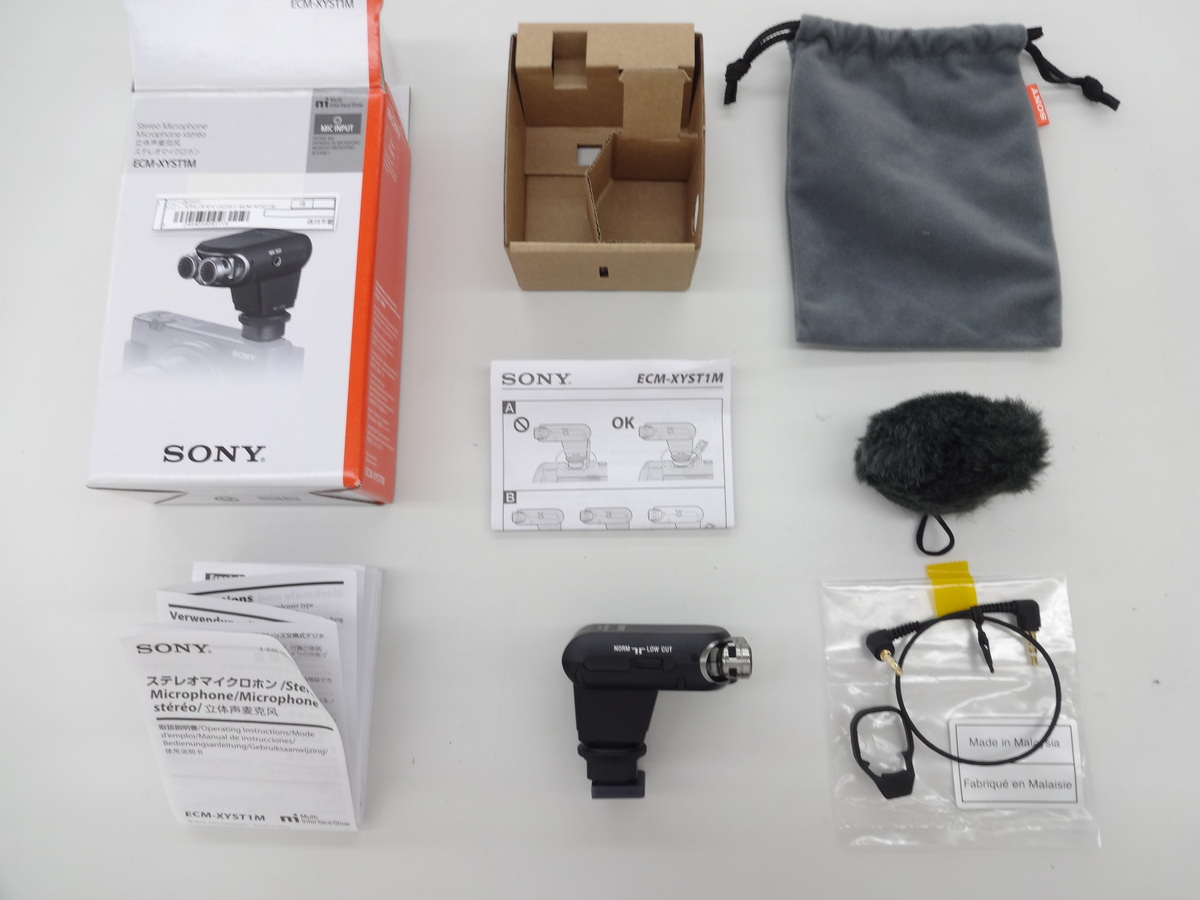 中古】ソニー ステレオマイクロホン ECM-XYST1M｜｜カメラのキタムラ