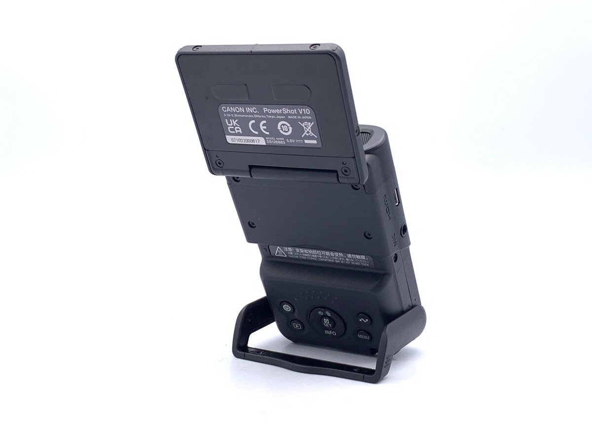 【中古】キヤノン PowerShot V10 ブラック