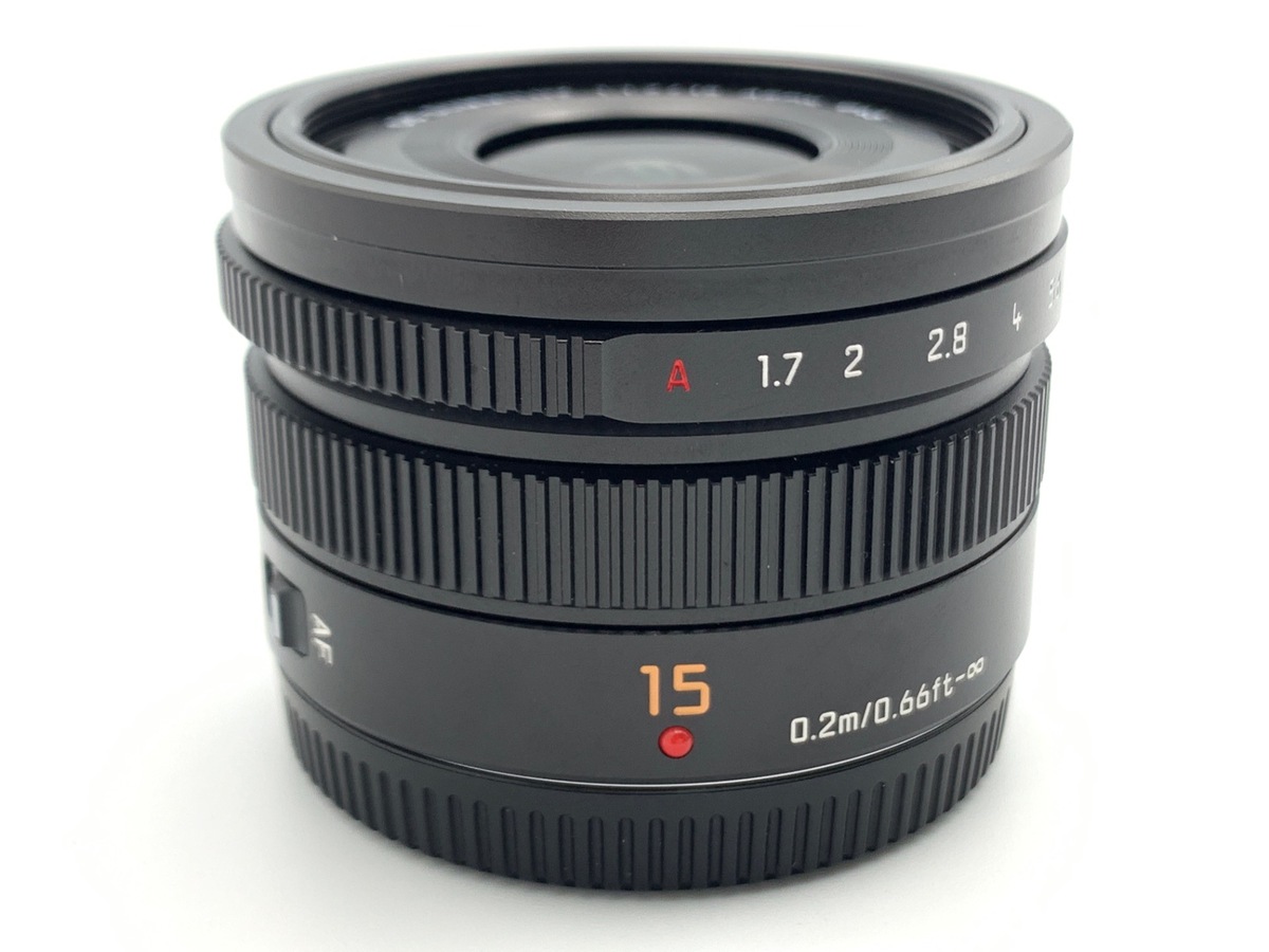 LEICA DG SUMMILUX 15mm/F1.7 ASPH. H-X015-K [ブラック] 中古価格比較
