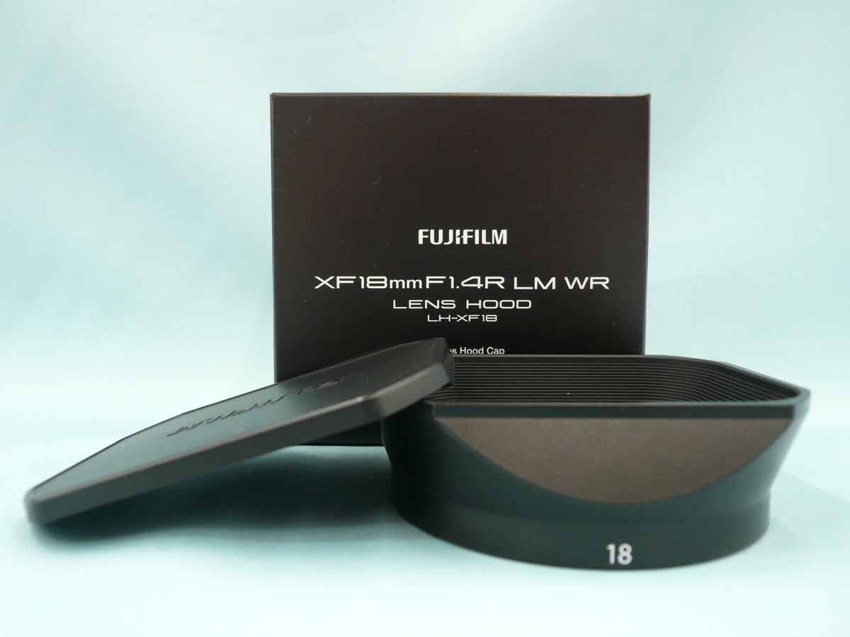FUJIFILM XF18mmF1.4R LM WR 角型レンズフード 美品】富士フイルム