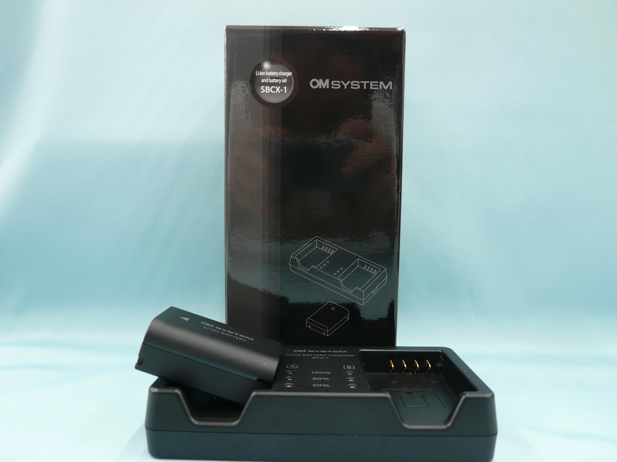 OM SYSTEM SBCX-1 リチウムイオン充電器 OM SYSTEM オーエムシステム