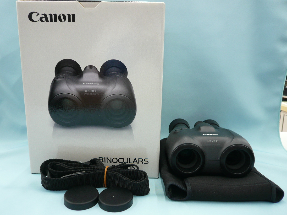 中古：AB(良品)】キヤノン 8倍双眼鏡 BINOCULARS 8X20 IS | 2444040020044