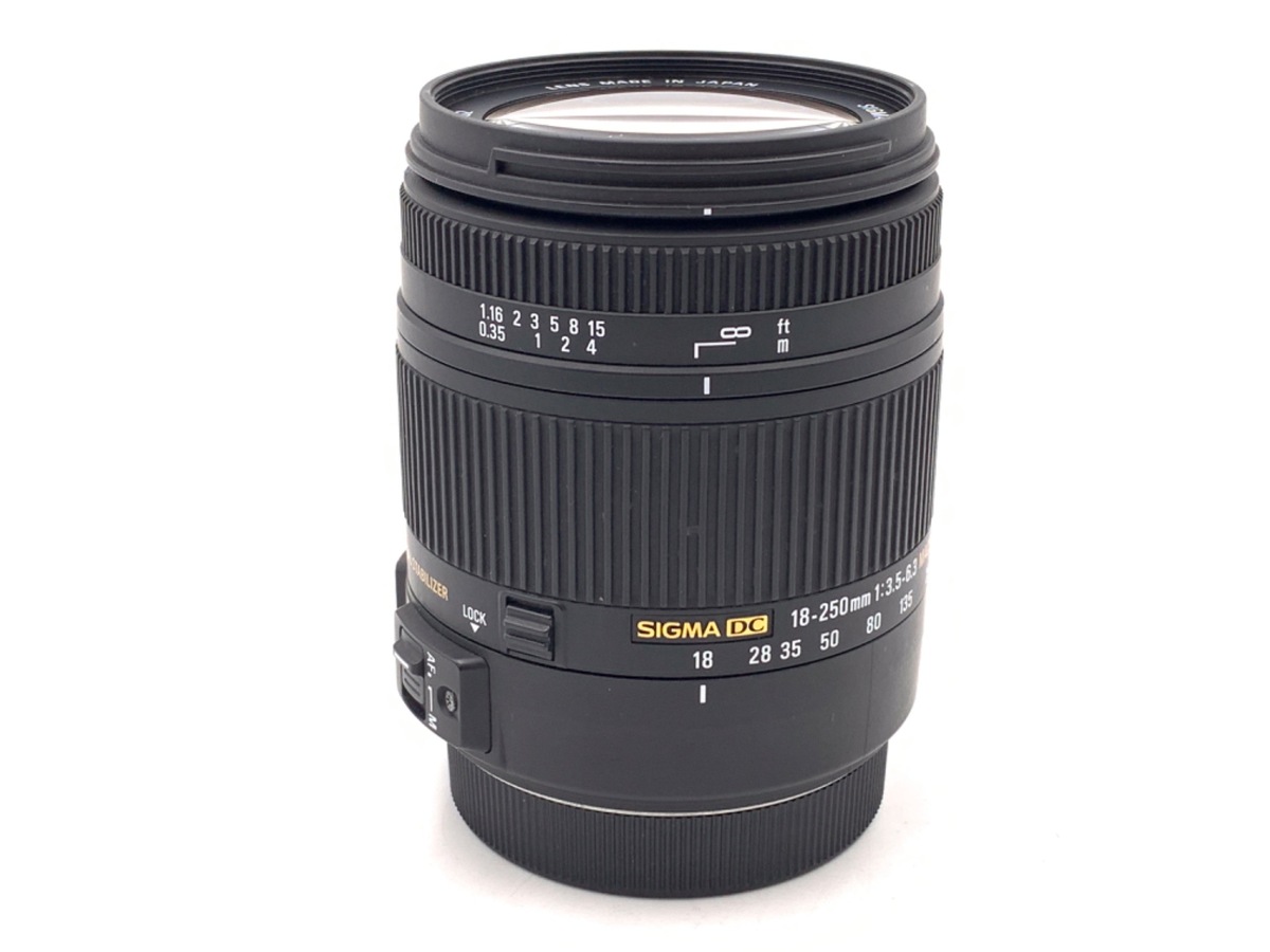 18-250mm F3.5-6.3 DC MACRO OS HSM [キヤノン用] 中古価格比較 - 価格.com
