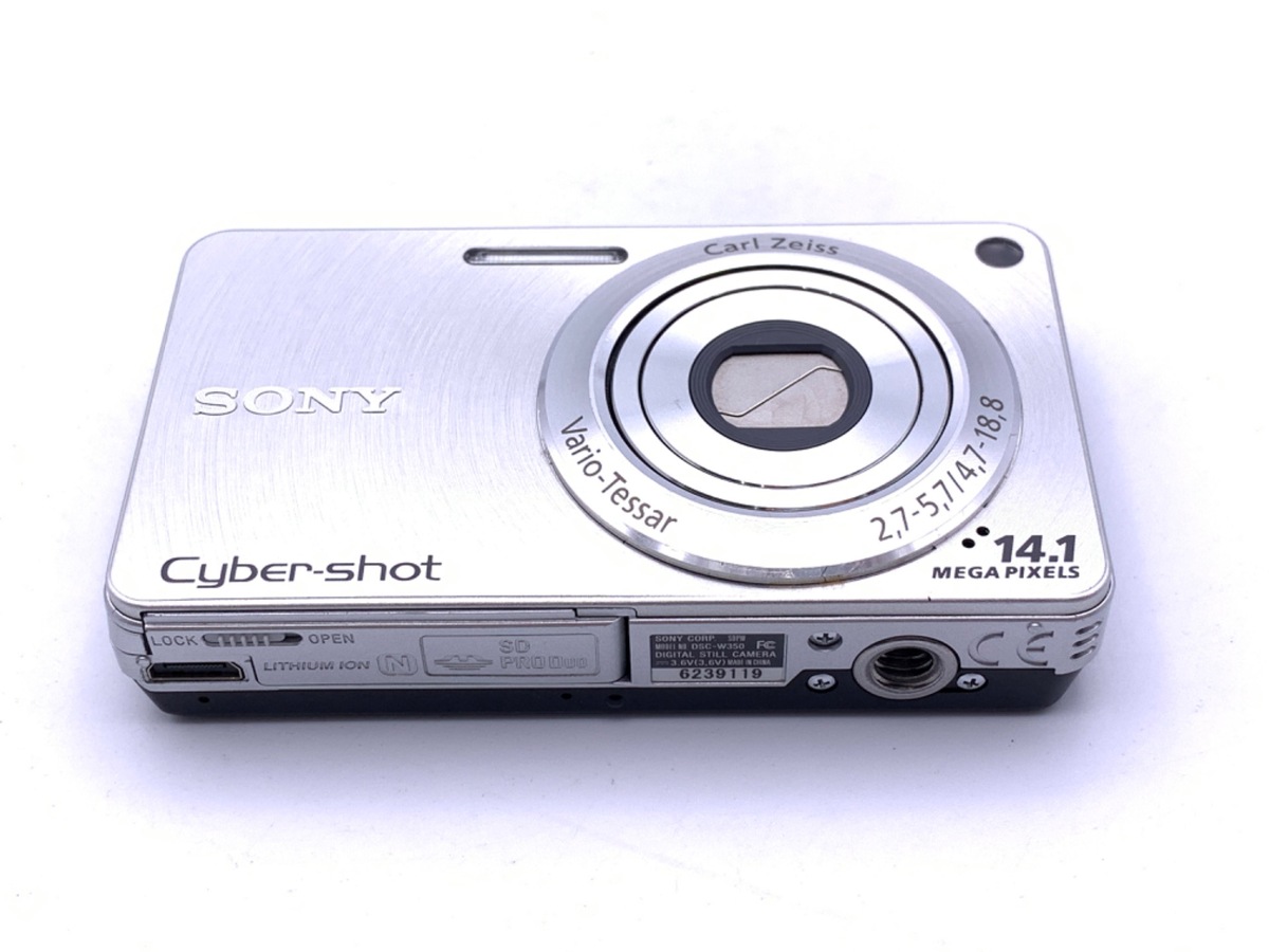 中古：AB(良品)】ソニー Cyber-shot DSC-W350 S シルバー | 2444040025285