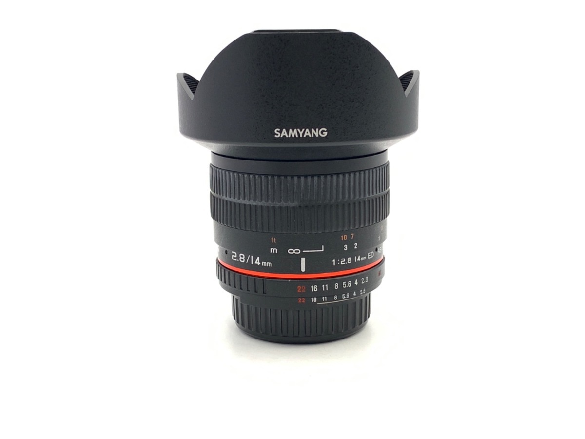 【中古】(サムヤン) SAMYANG 14/2.8 ED AS IF UMC ニコンF(AE) 中古：AB(良品)】サムヤン 14mm F2.8 ED AS IF UMC ニコンF(AE
