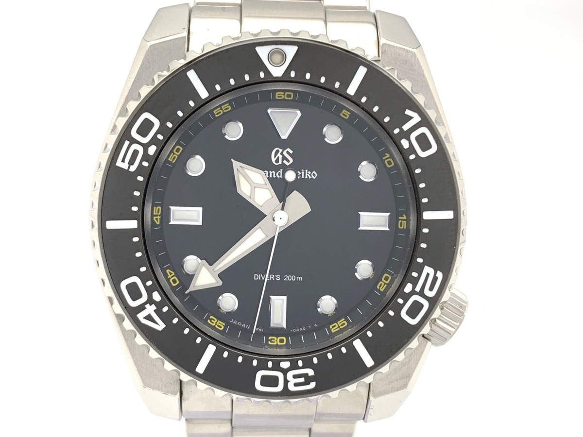 (ラックドッグ様)Grand Seiko SBGX335 9F61 付属品のみ グランドセイコー クォーツ ブラック SBGX335/9F61-0AL0