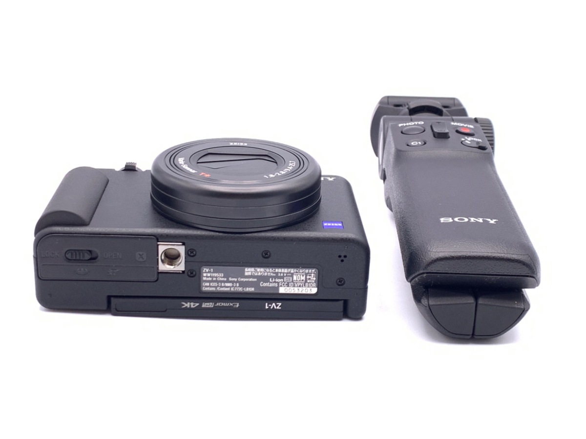 中古】ソニー VLOGCAM ZV-1G B シューティンググリップキット ブラック 