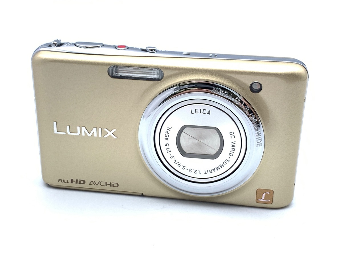 Panasonic　LUMIX FX35ゴールド　デジタルカメラ パナソニック Panasonic LUMIX DMC-FX35 グロス ゴールド