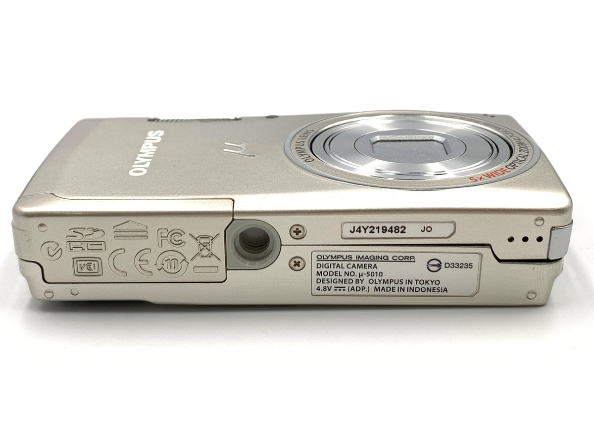 OLYMPUS μ5010 シルバーカメラ Amazon | OLYMPUS デジタルカメラ μ-5010 チタニウムシルバー