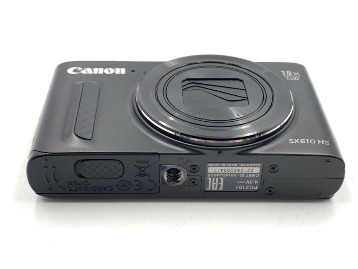 中古】キヤノン PowerShot SX610 HS ブラック｜｜カメラのキタムラ 