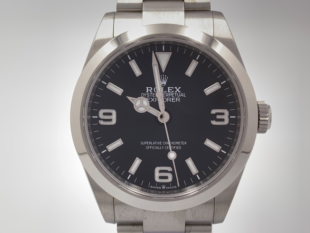 �����b�N�X(ROLEX) �G�N�X�v���[���[I �u���b�N 224270 �X�e�����X�X�e�B�[��