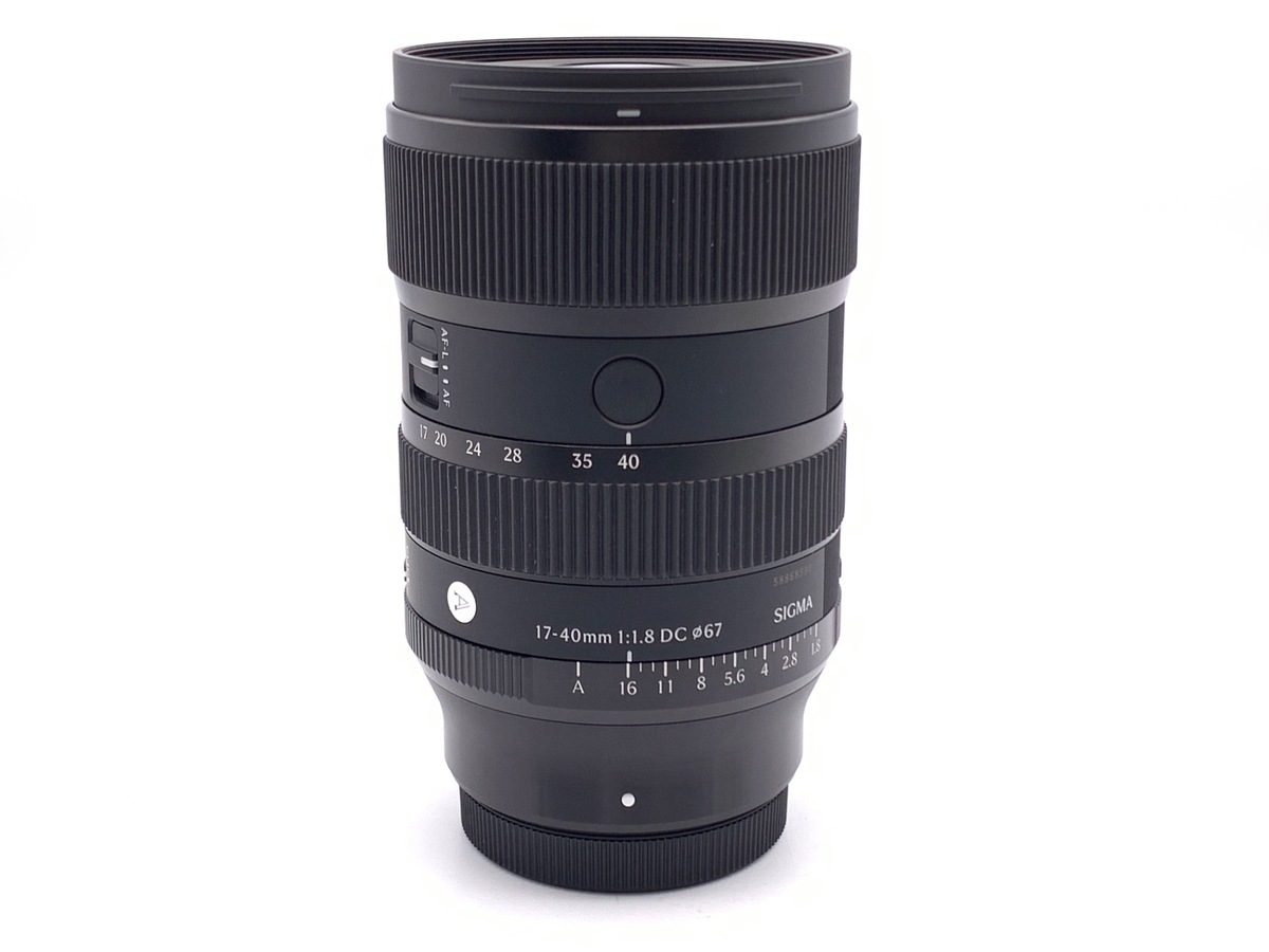 中古：AA(新品同様)】シグマ 17-40mm F1.8 DC Art フジフイルムX用