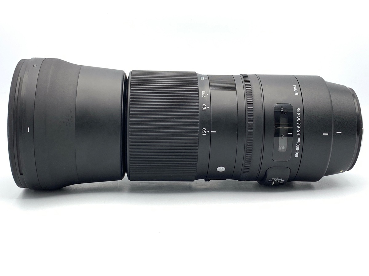 な*吉様 中古ジャンク品シグマ150-600mm F5-6.3 DG キャノンE 中古】シグマ 150-600mm F5-6.3 DG OS HSM Contemporary キヤノンEF用