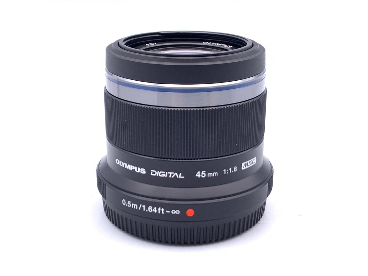 中古】オリンパス M.ZUIKO DIGITAL 45mm F1.8 ブラック 在庫一覧