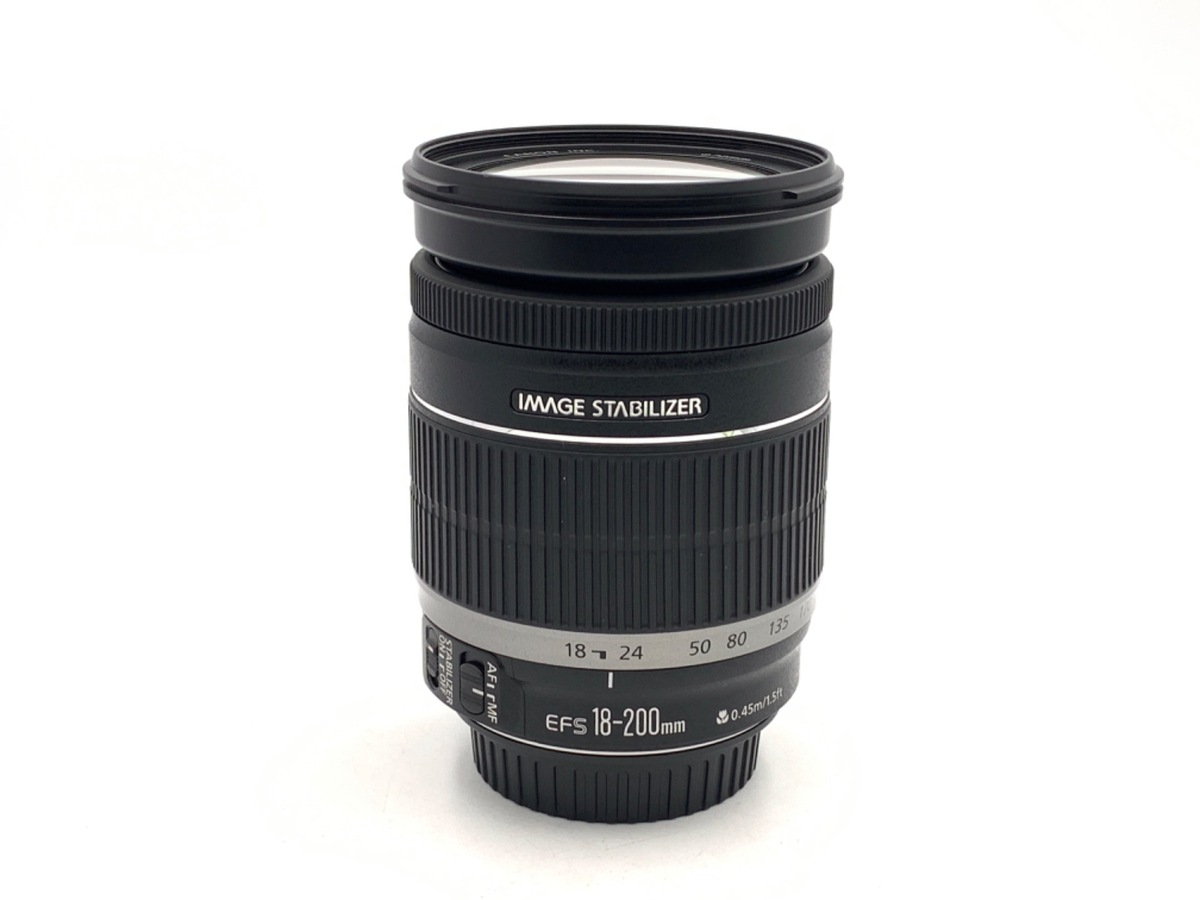 中古：C(やや難あり)】キヤノン EF-S18-200mm F3.5-5.6 IS | 2444060035509