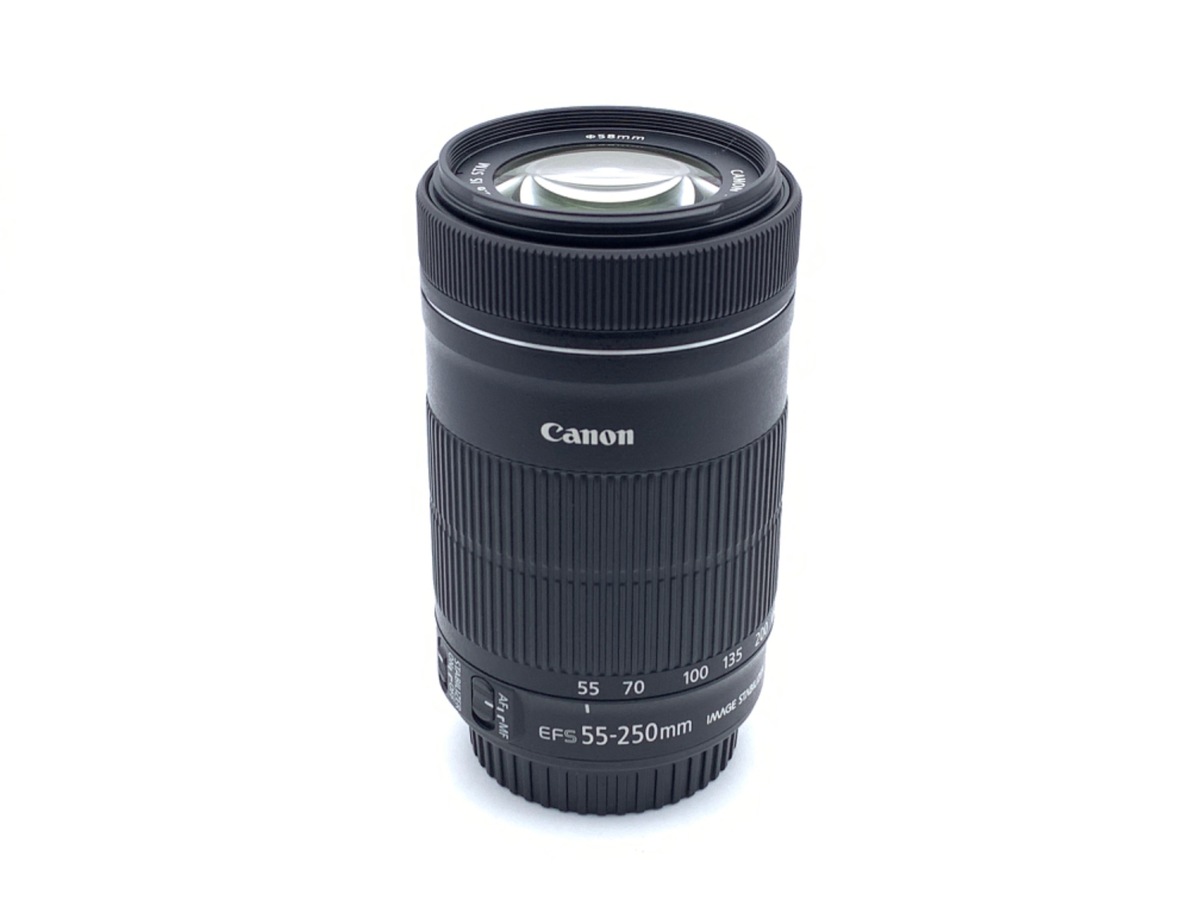5月26日限定価格♪【美品】Canon EF-S 55-250mm IS STM キヤノン 望遠レンズ 未使用品 保証 CANON EF-S 55-250mm F4-5.6