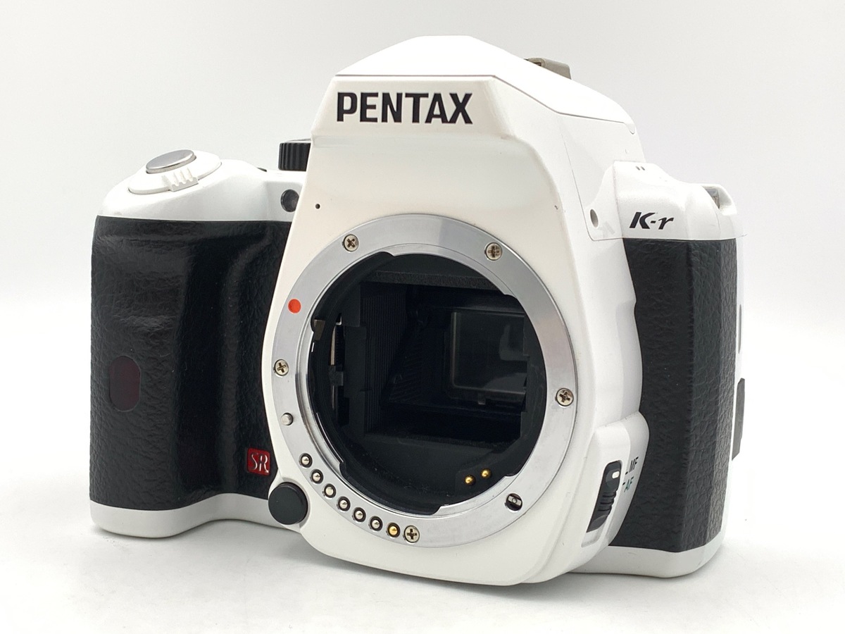 中古：B(並品)】ペンタックス K-r ボディ ホワイト | 2119340997609