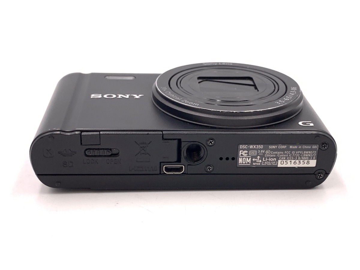 DSC-WX350 ブラック【1820万画素】