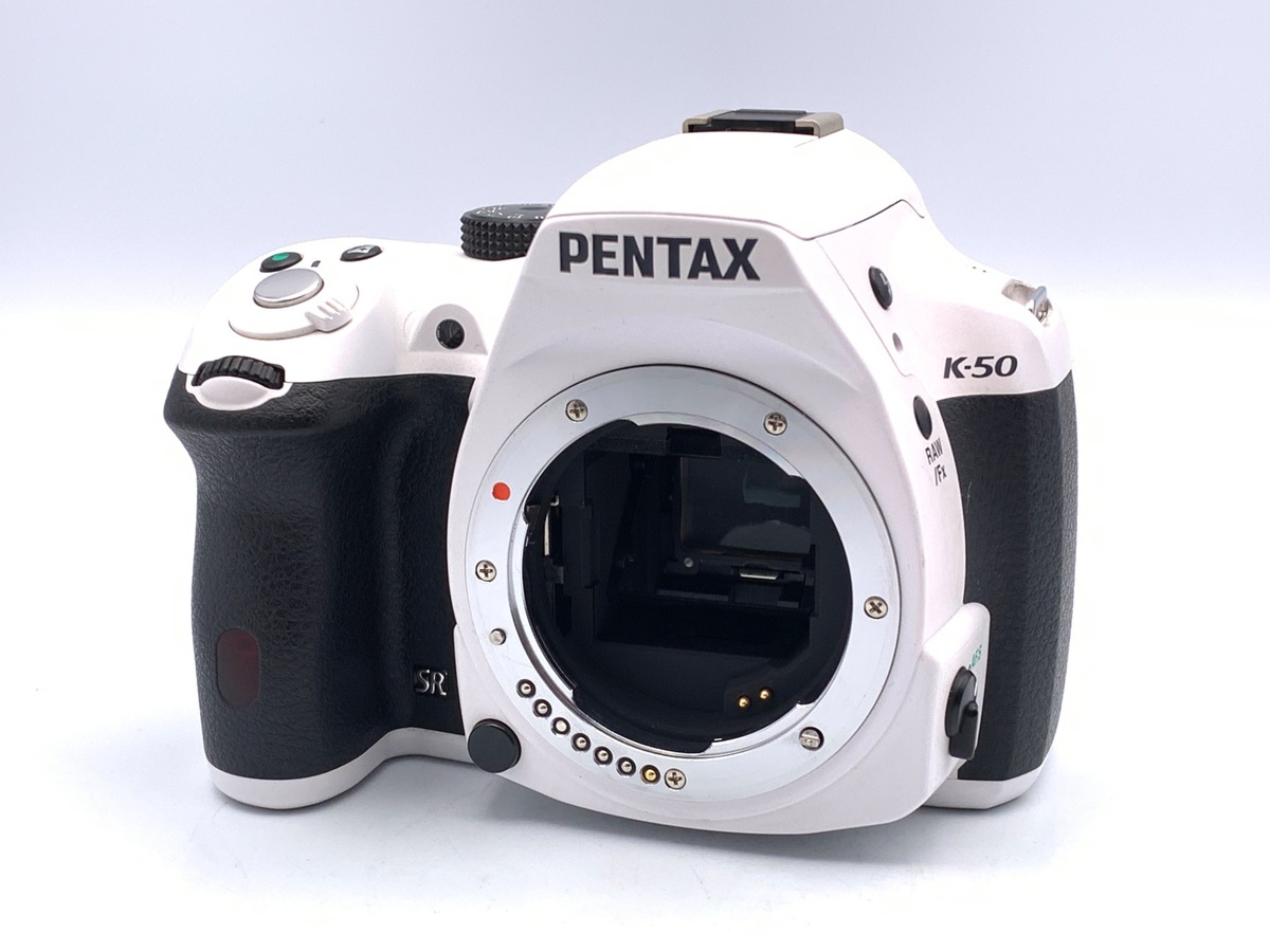 【ジャンク品】PENTAX K-50 ホワイト レンズキット 中古】ペンタックス K-50 ボディ ホワイト 在庫一覧｜カメラのキタムラ