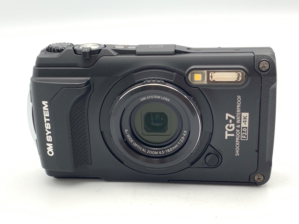 中古：A(美品)】OM SYSTEM Tough TG-7 BLK ブラック | 2444080034711