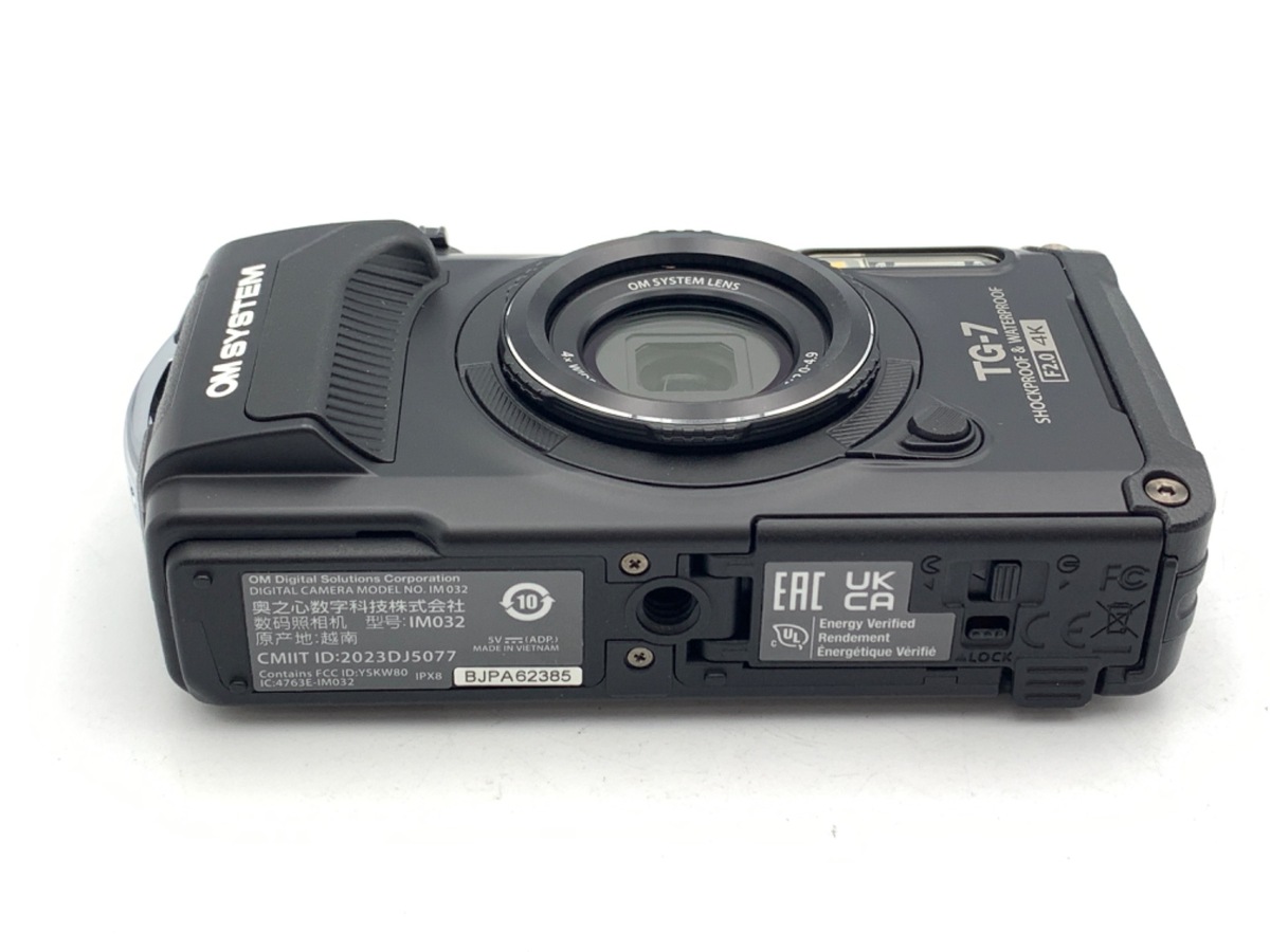 【美品】　OM SYSTEM Tough TG-7 ブラック　中古品 中古】OM SYSTEM Tough TG-7 BLK ブラック｜｜カメラのキタムラネット