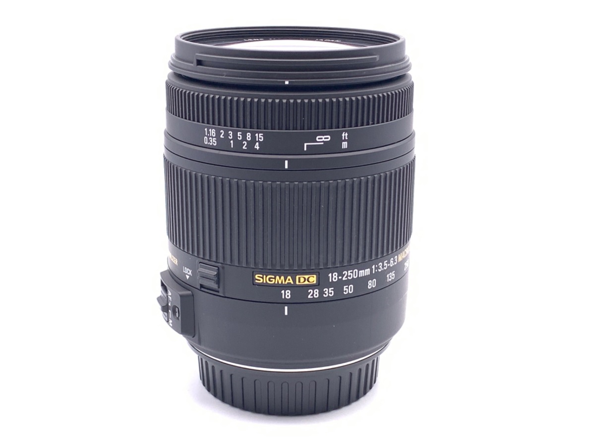 超美品　SIGMA 18-250mm DC OS HSM Canon用 Sigma 18-250mm f3.5-6.3 DC Macro OS HSM for Canon Digital