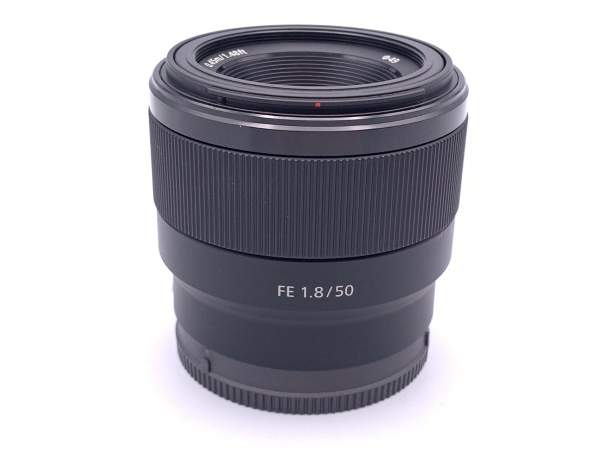 ■美品■ SONY FE 50mm F1.8 SEL50F18F 新品)SONY (ソニー) E 50mm F1.8 OSS SEL50F18 ブラック（商品ID
