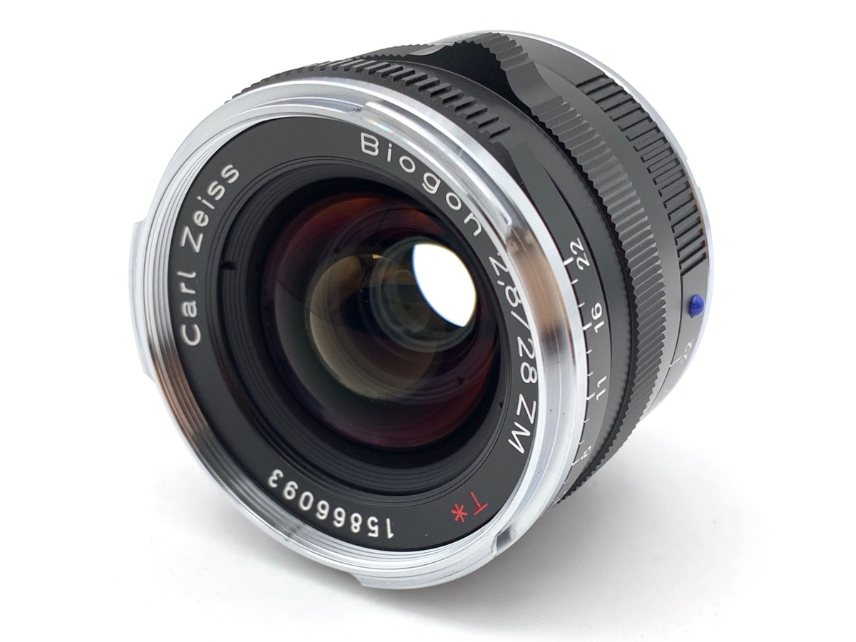 中古：AB(良品)】カールツァイス Zeiss Biogon T* 2.8/28 ZM ブラック
