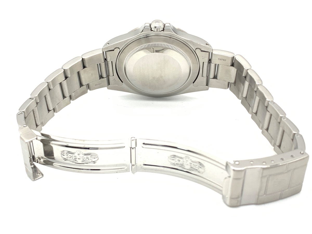 ロレックス(ROLEX) エクスプローラーII ブラック 16570 ステンレススティール ダブルバッグル トリチウム