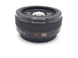 中古】パナソニック LUMIX G 20mm F1.7 II ASPH. [H-H020A] ブラック
