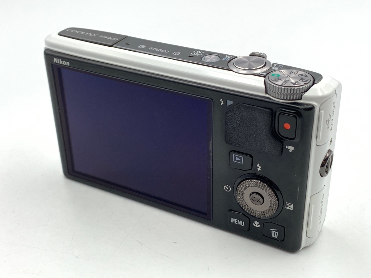 中古：B(並品)】ニコン COOLPIX S9400 WH エレガントホワイト