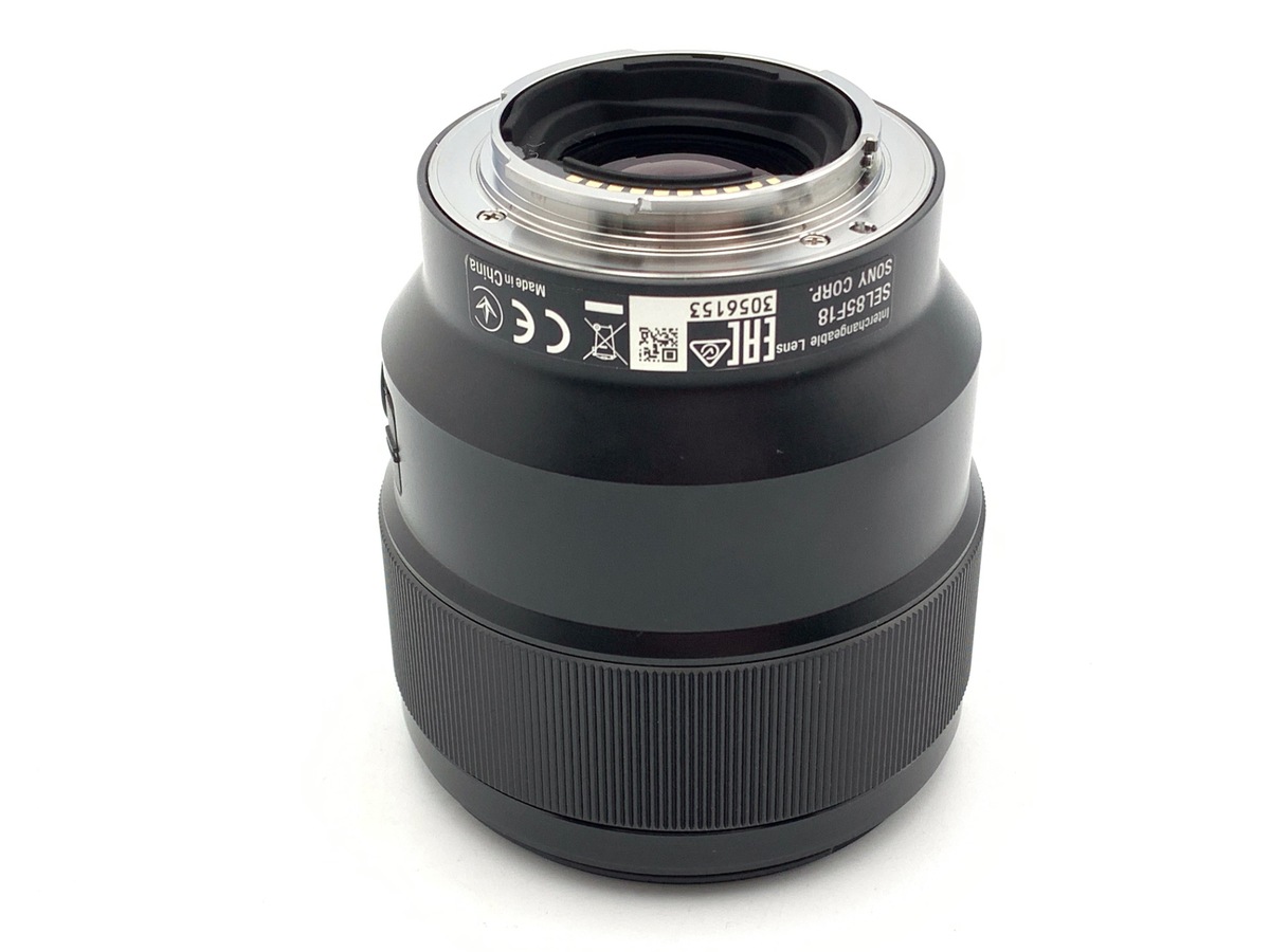 中古：AB(良品)】ソニー FE 85mm F1.8 [SEL85F18] | 2444080064428