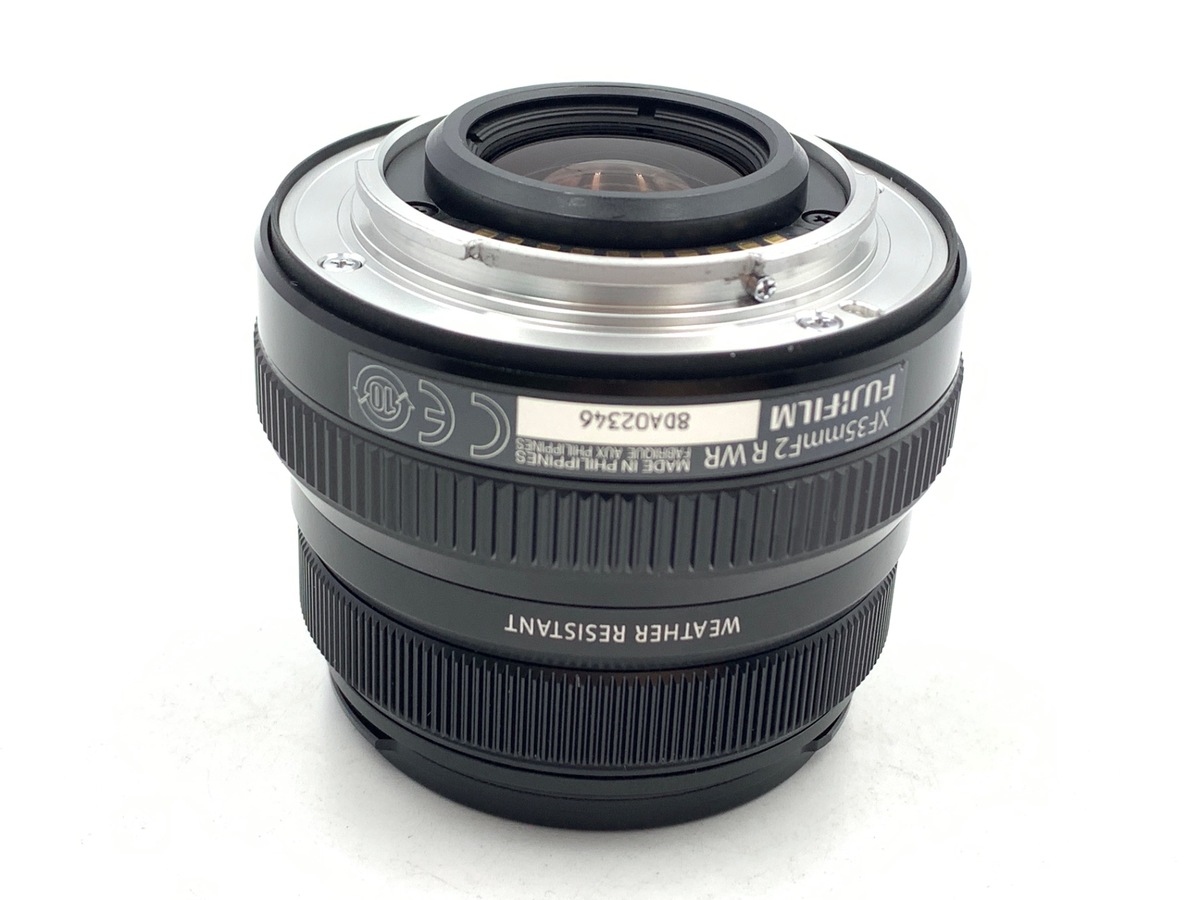 【中古】フジフイルム XF35mm F2 R WR ブラック