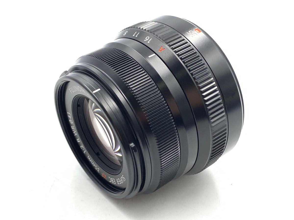 【中古】フジフイルム XF35mm F2 R WR ブラック