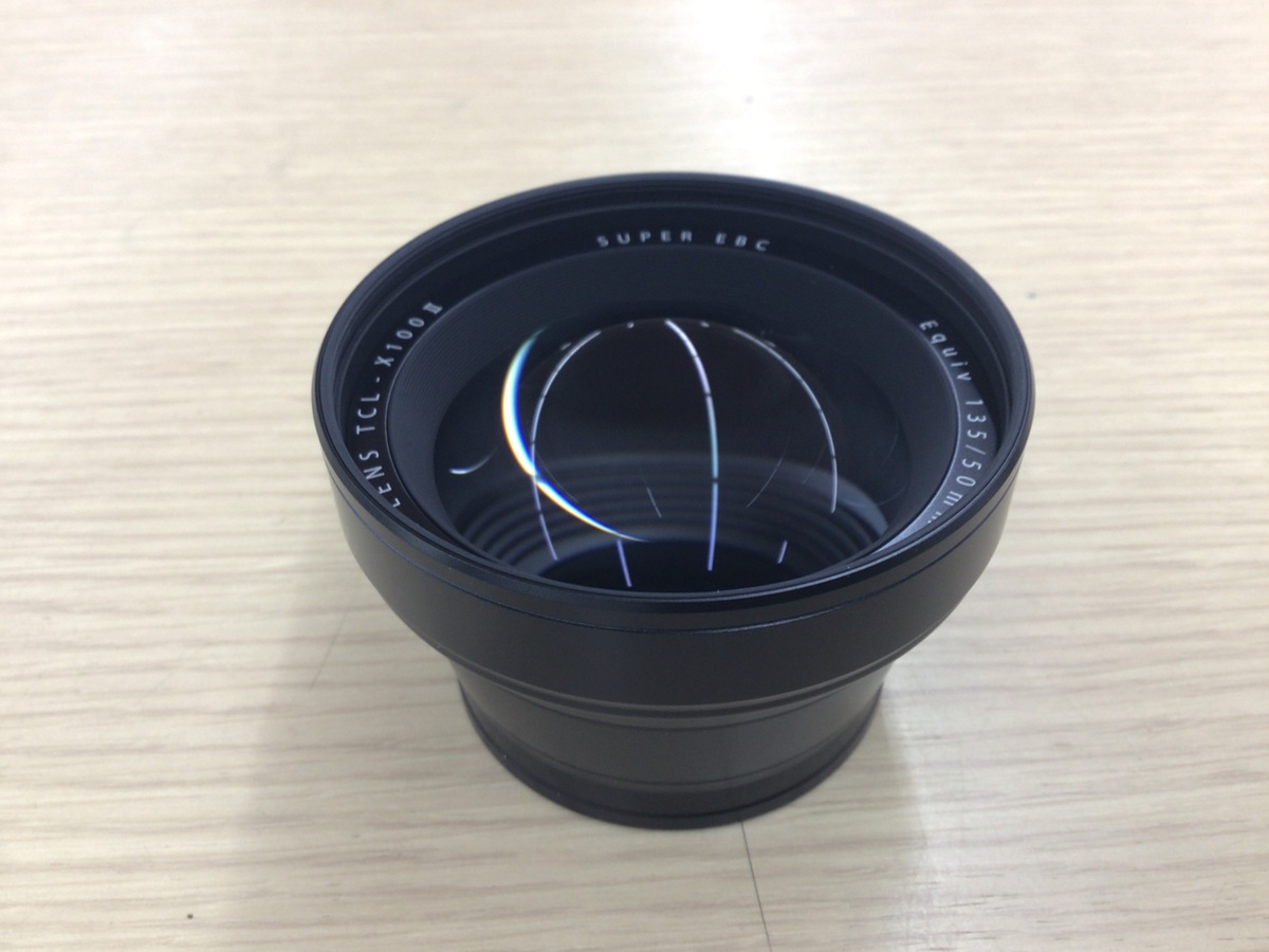 中古：A(美品)】フジフイルム テレコンバージョンレンズ TCL-X100B II 
