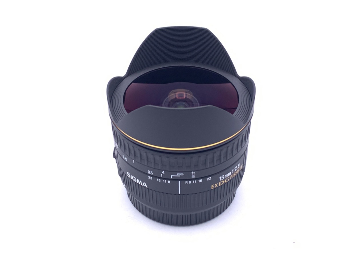 15mm F2.8 EX DG DIAGONAL FISHEYE (ｷﾔﾉﾝ AF) 中古価格比較 - 価格.com