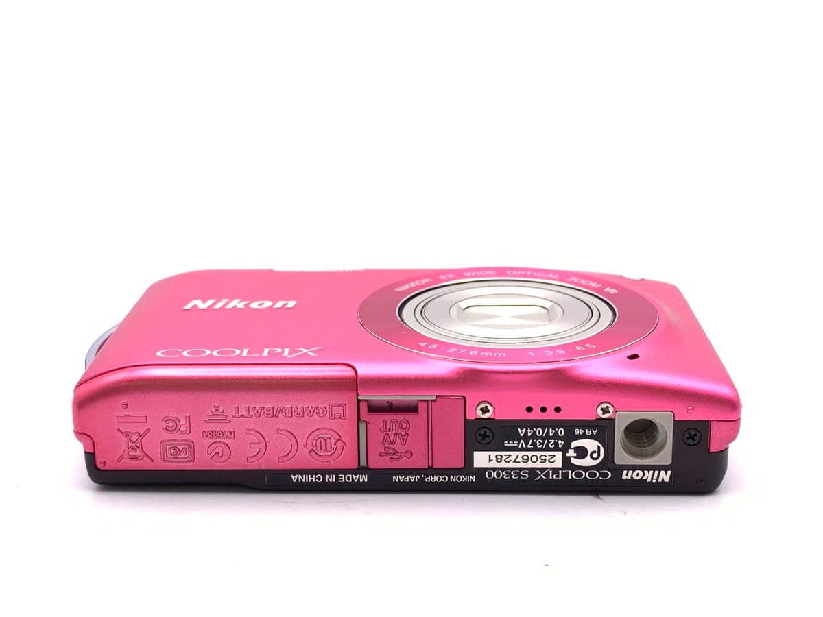 COOLPIX S3300(ストロベリーピンク)【1600万画素】
