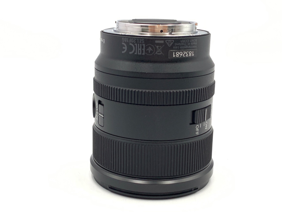 中古】ソニー FE 20mm F1.8 G [SEL20F18G]｜｜カメラのキタムラネット