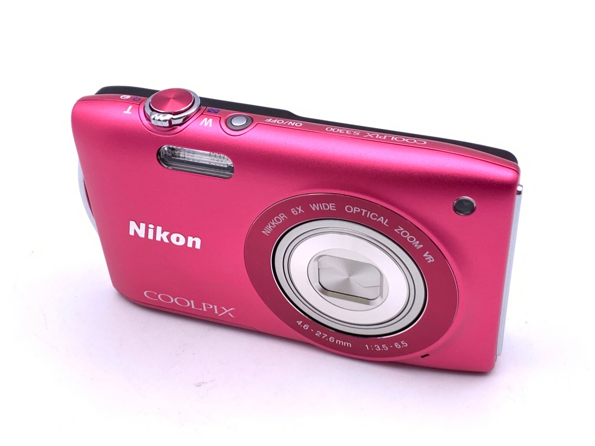 COOLPIX S3300(ストロベリーピンク)【1600万画素】