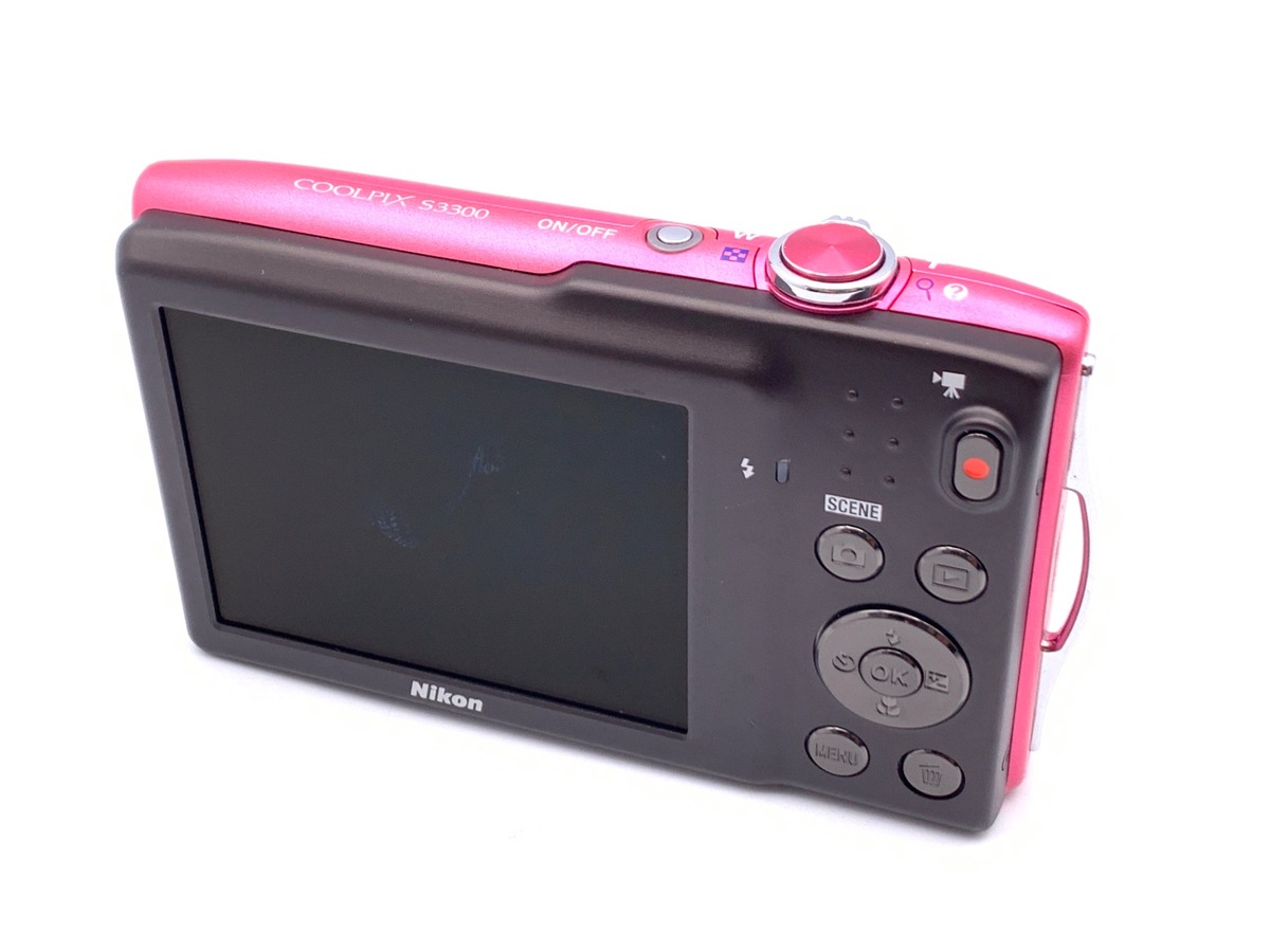 COOLPIX S3300(ストロベリーピンク)【1600万画素】