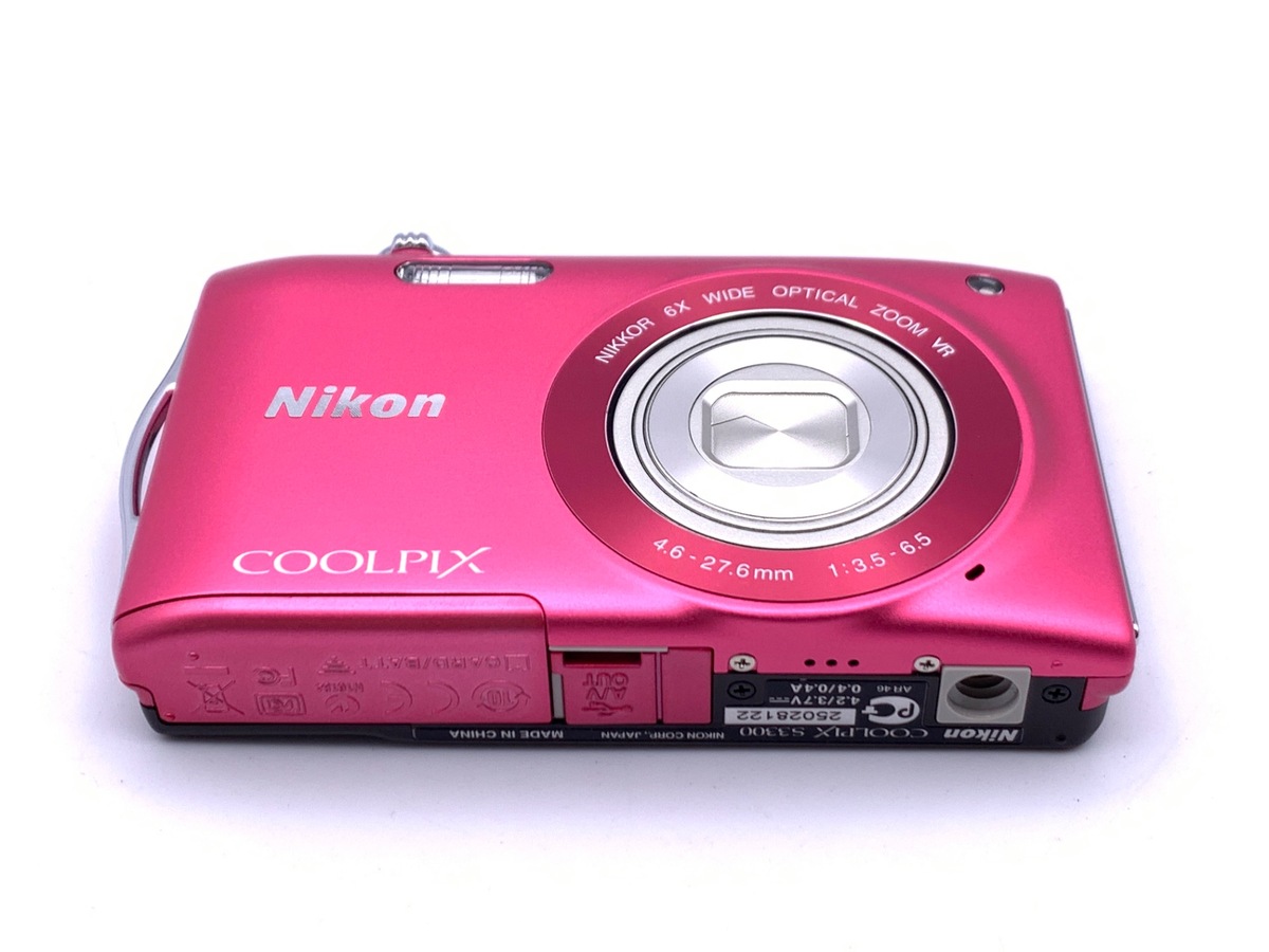 COOLPIX S3300(ストロベリーピンク)【1600万画素】