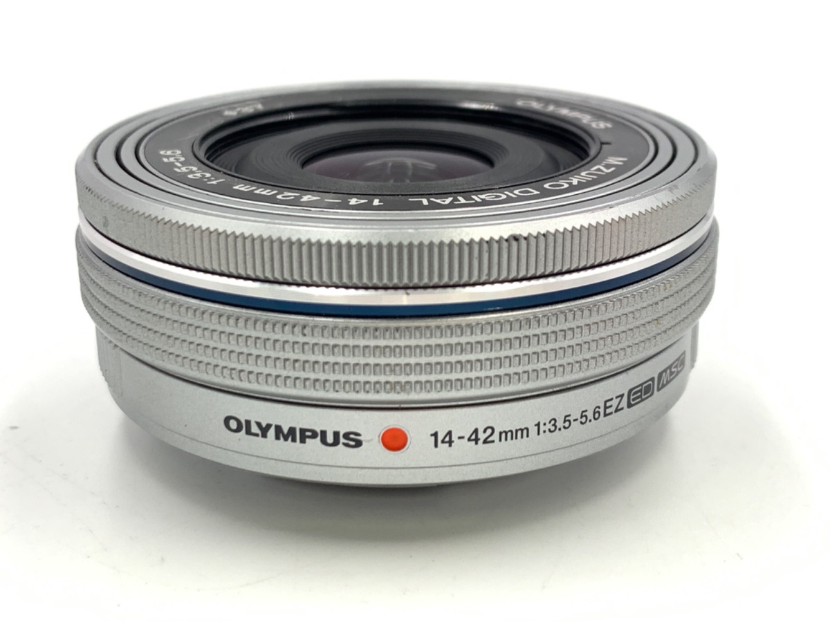 中古】オリンパス M.ZUIKO DIGITAL ED 14-42mm F3.5-5.6 EZ シルバー