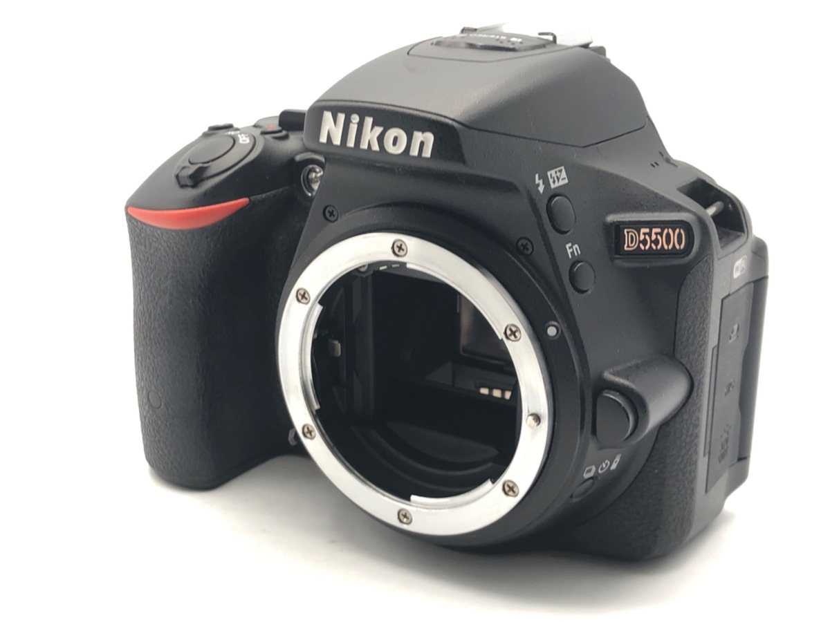 Nikon D5500 ブラックボディ　【中古品】良品 中古：AB(良品)】ニコン D5500 ボディ ブラック | 2444090038877
