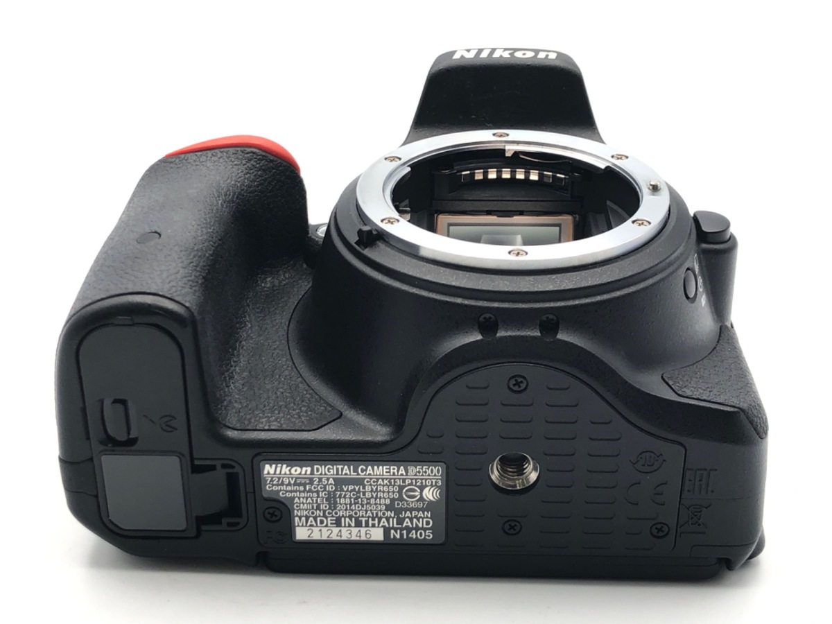 Nikon D5500 ブラックボディ　【中古品】良品 中古：AB(良品)】ニコン D5500 ボディ ブラック | 2444090038877