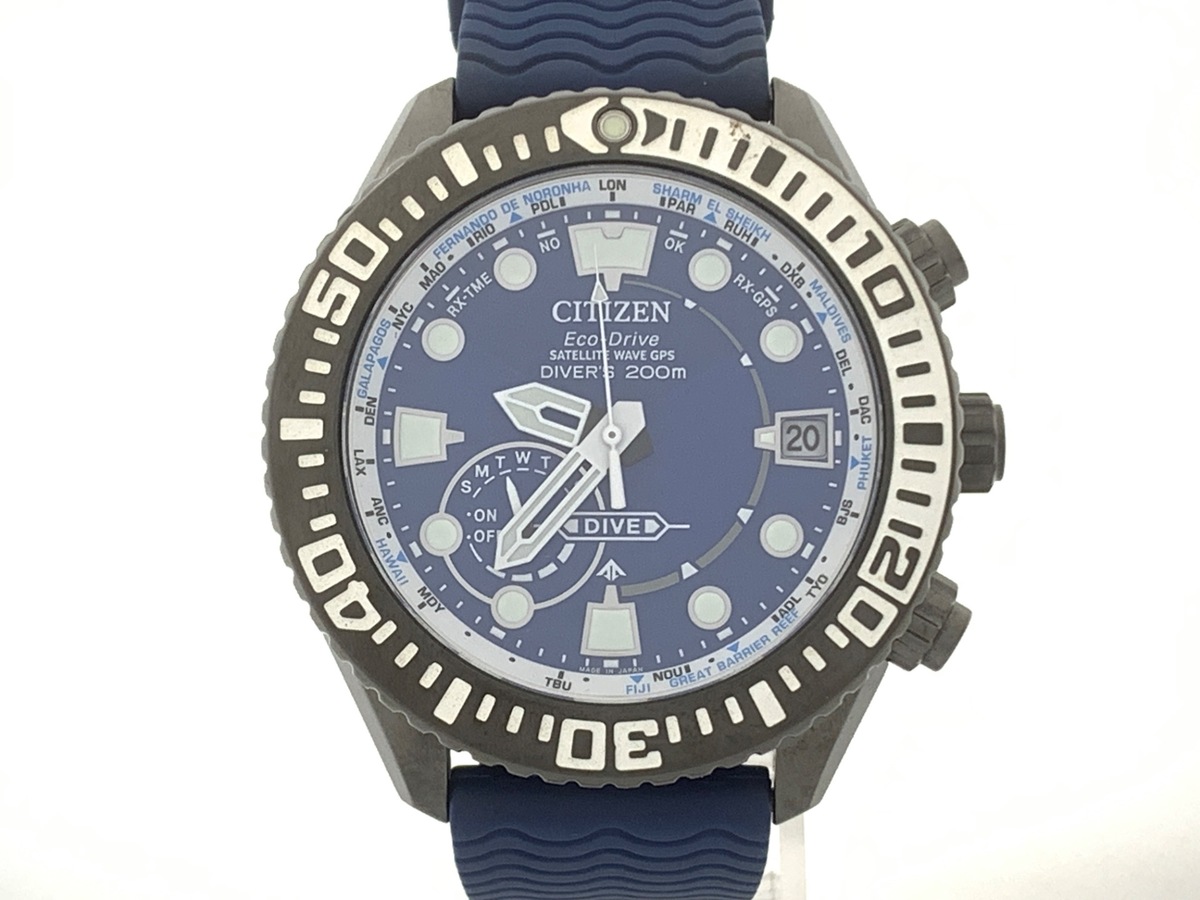 中古：B(並品)】シチズン プロマスター マリーン ブルー CC5006-06L 