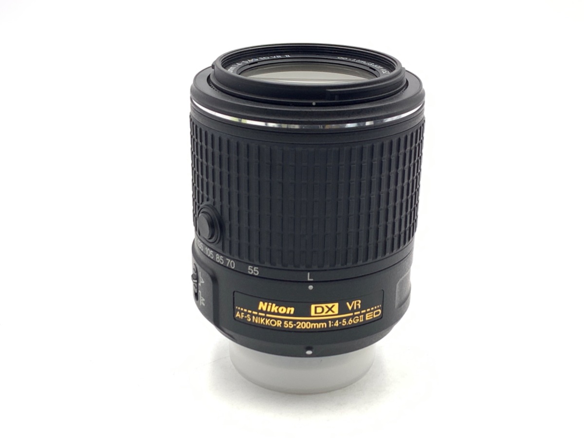 【流通短め希少】ニコン 55-200mm VR II 後期型 美品 沈胴式神望遠 中古】ニコン AF-S DX NIKKOR 55-200mm f/4-5.6G ED VR II 在庫一覧