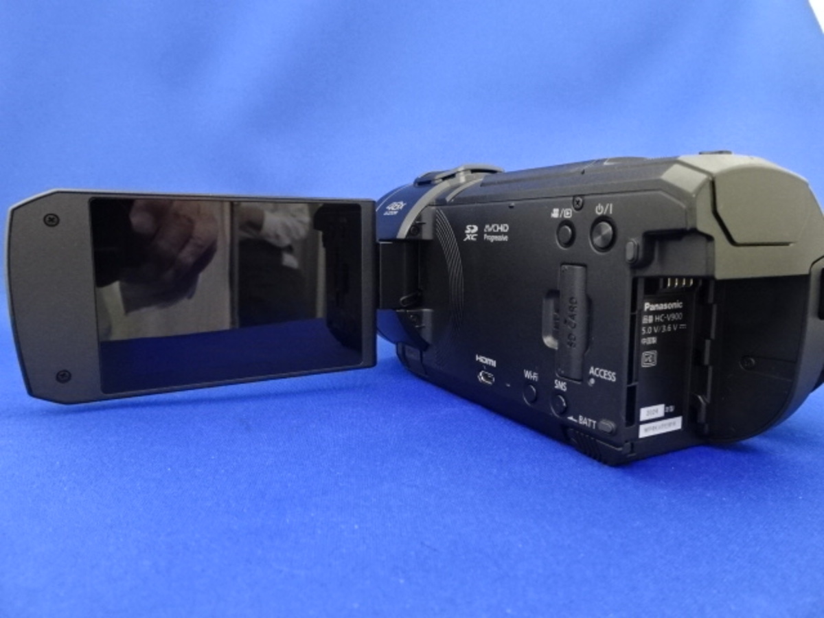 中古：AA(新品同様)】パナソニック デジタルビデオカメラ HC-V900-K